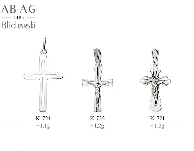Krzyże - producent biżuterii srebrnej Ab-AG