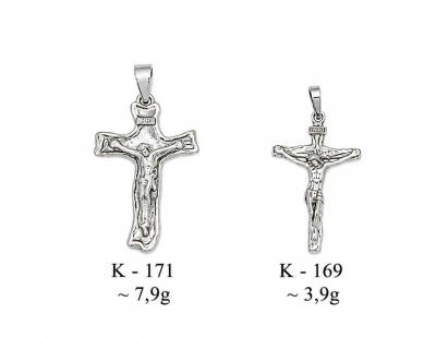 Krzyże - producent biżuterii srebrnej Ab-AG