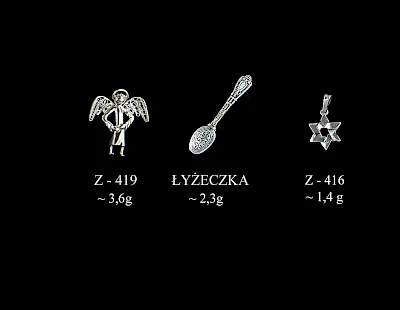 Zawieszki - producent biżuterii srebrnej Ab-AG